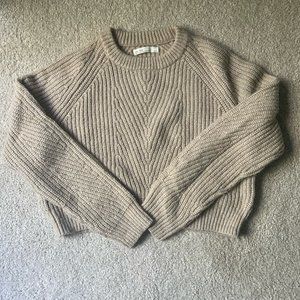 Oak + Fort XS Fisherman Sweater
